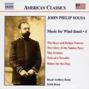 Music for the Wind Band Vol 4 Brion Royal Artillery Band by John Philip Sousa CD Album