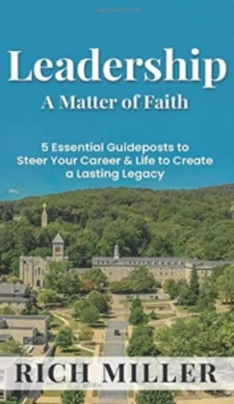 Leadership A Matter Of Faith Hardback