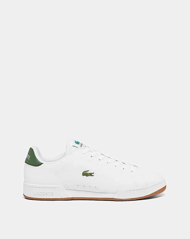 Lacoste Lacoste Carnaby Cup Trainers White/Green - Lacoste - Size: 7 White/Green Male 7 LA24101