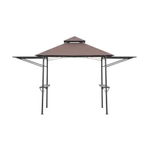 Outsunny 250L x 150W cm Waterproof Canopy Awing-Coffee