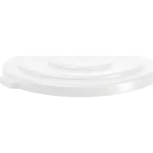 Rubbermaid Flat lid, round, for 37 litre container, white