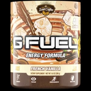 G Fuel French Vanilla Tub (40 Servings) Elite Energy and Endurance Formula