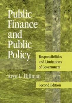 Public Finance and Public Policy by Arye L. Hillman Book