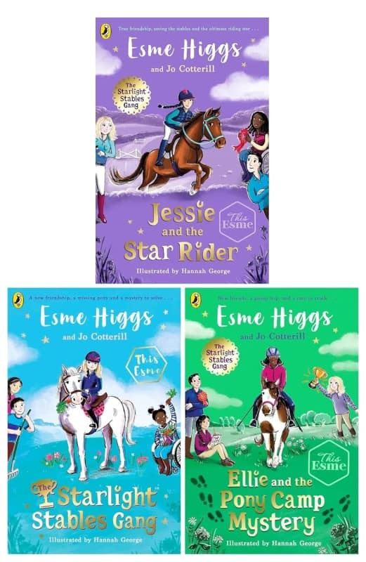 The Starlight Stables Gang Series 3 Book Set Esme Higgs and Jo Cotterill For Young Readers Esme Higgs & Jo Cotterill Books