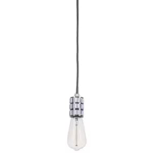 Italux Lighting - Italux Millenia - Modern Hanging Pendant Lamp Holders Chrome 1 Light , E27