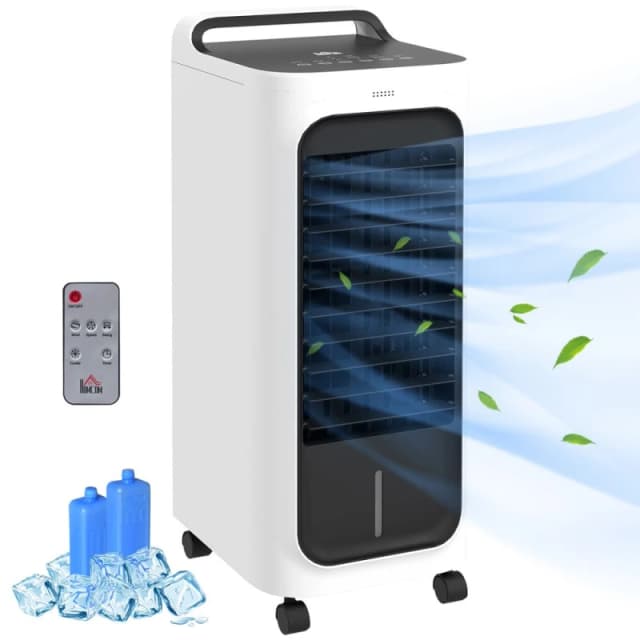 HOMCOM Mobile Air Cooler for Home Office - Homcom 5056725513252