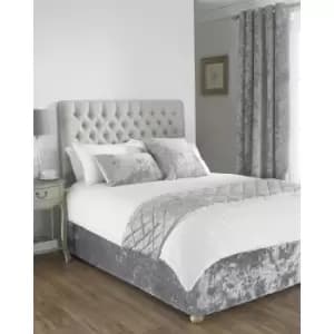 Riva Home Verona Bed Wrap (Super King) (Silver)