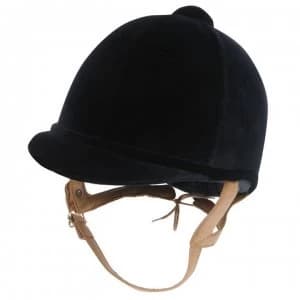 Charles Owen Fian Riding Hat Ladies - Navy