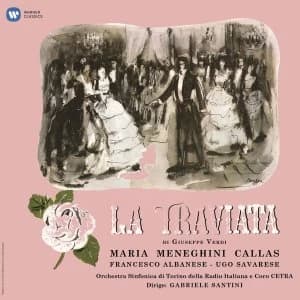 Maria Callas / Albanese / Santini/Turin - Verdi: La Traviata (1953 - Studio Recording) Vinyl
