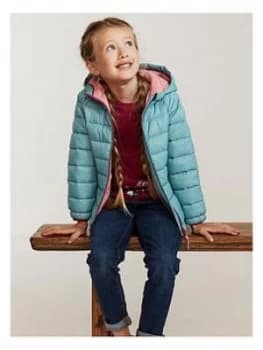 Fatface Girls Poppy Padded Jacket - Blue