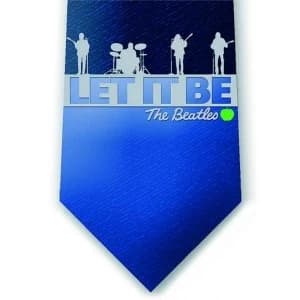 The Beatles - Let It Be Band Silk Neck Tie
