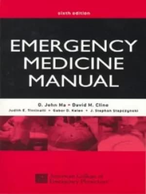 Emergency medicine manual to the sixth edition by O. John Ma