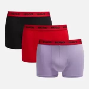 HUGO Bodywear Mens 3 Pack Trunks - Open Miscellaneous - M