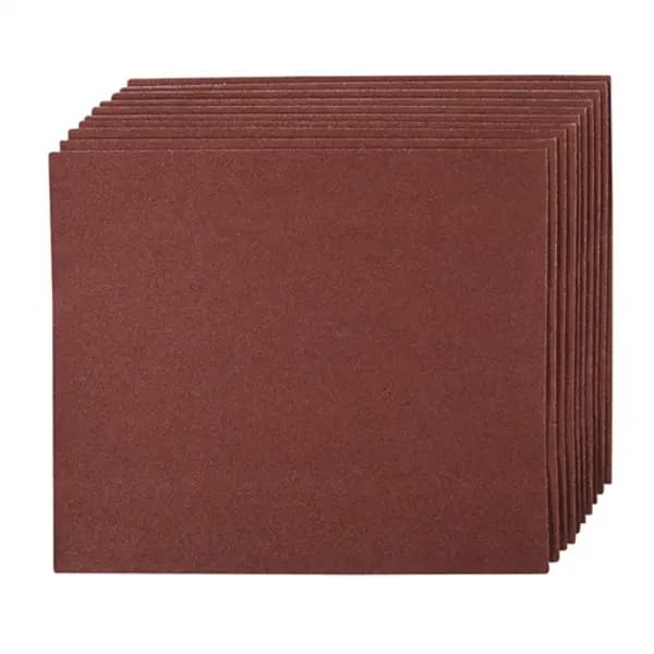Silverline Emery Cloth Sheets 10pk - 60 Grit