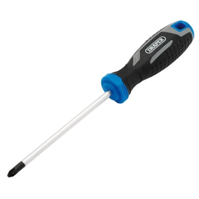 Draper 13361 Phillips Soft Grip Screwdriver, PH2 x 125mm 13361