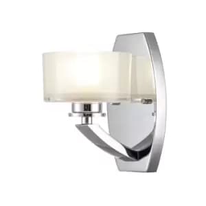 Hinkley Meridian Wall Lamp Polished Chrome, IP44