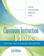 classroom instruction that works research based strategies for increasing s