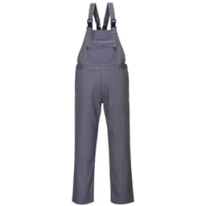 Portwest - FR37GRRM - sz M Bizflame Pro Bib and Brace - Grey - Grey