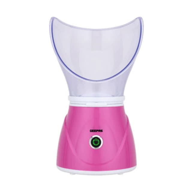 Geepas 2-In-1 Electric Facial Steamer Nasal Inhaler For Cold Flu Sinus Relief
