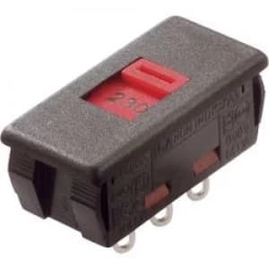 Slide switch 250 V AC 6 A 2 x OnOn Arcolectric T2