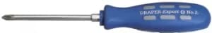 Draper Expert 100mm x No 2 Cross Slot Mechanics Screwdriver (Sold Loose) 870CSB 67859