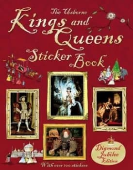 Kings and Queens Sticker Book by Adam Larkum Paperback