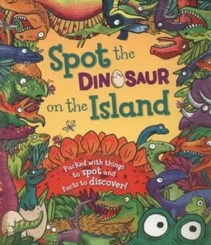 Spot the dinosaur on the island by Stella Maidment
