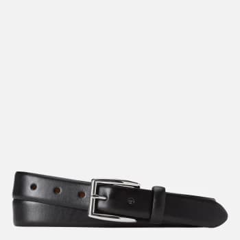 Polo Ralph Lauren Mens Harness Leather Dress Belt - Black - W34