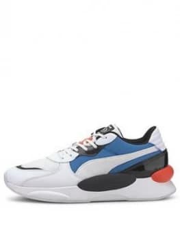 Puma RS 9.8 Fresh - White/Blue, Size 6, Men
