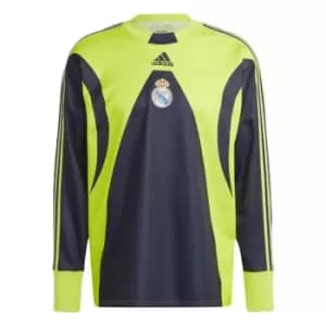 adidas Real Madrid Icon Goalkeeper Jersey Mens - Night Navy / Team Semi Sol Yel