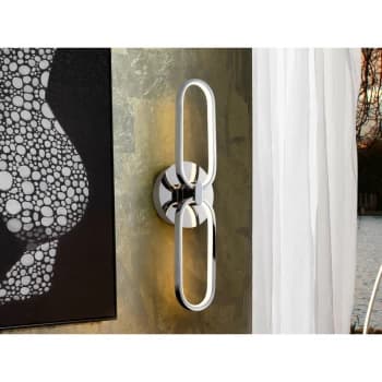 Schuller Lighting - Schuller Colette - Integrated LED Wall Light, Chrome