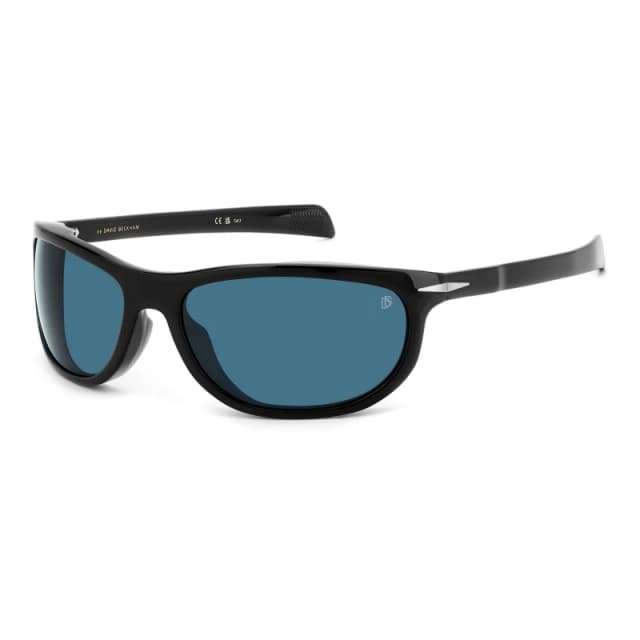 David Beckham Mens Oval Sunglasses Black male Mens