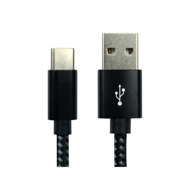 Cables Direct Cables Direct NLMOB-941BDBK USB cable USB 2.0 1m USB A USB C Black NLMOB-941BDBK