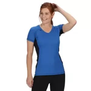 Professional BEIJING Lightweight TShirt womens T shirt in Blue - Sizes UK 10,UK 12,UK 14,UK 16,UK 8