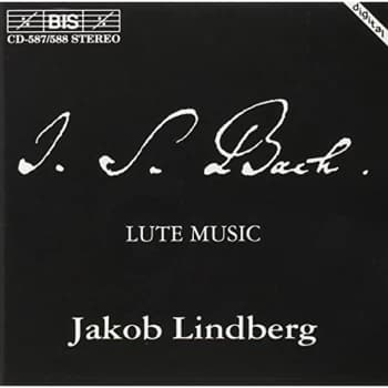 J.S. Bach - Lute Music (Lindberg) CD