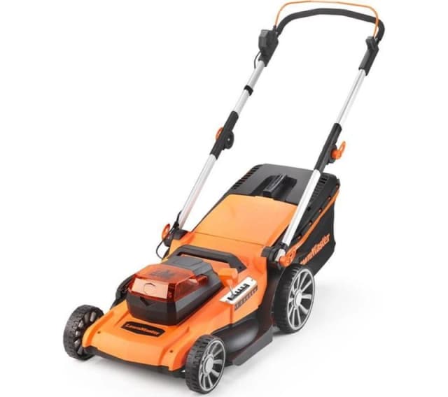 LAWNMASTER CLMF4846A-01 Cordless Rotary Lawn Mower - Orange & Black 6939349521126