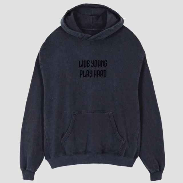 LYPH Punk Hoodie Black male X Small