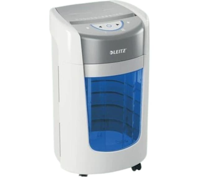 LEITZ IQ OptiMax Home Office P5 Micro Cut Paper Shredder 4002432142422