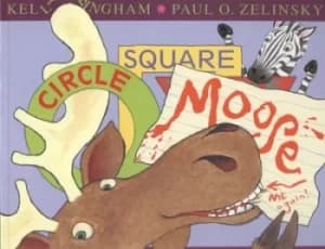 Circle square moose by Kelly L Bingham
