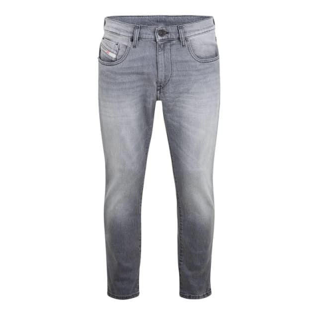 Diesel Mens Straight Leg Jeans Grey male 27W S