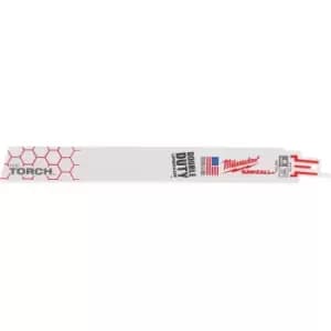Milwaukee Heavy Duty TORCH Demolition Reciprocating Sabre Saw Blades 300mm Pack of 5