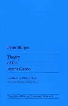 Theory Of The Avant-Garde