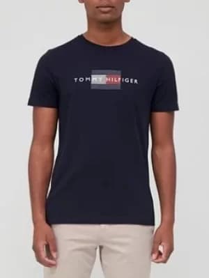 Tommy Hilfiger Lines Hilfiger T-Shirt, Desert Sky, Size 2XL, Men