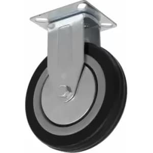 Sealey - SCW1125FP Castor Wheel Fixed Plate Ø125mm