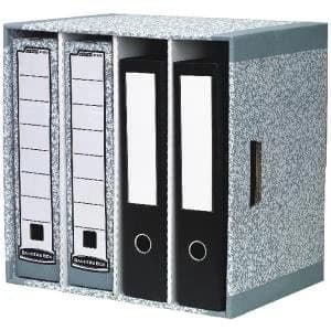 Bankers Box File Store 4 Drawer Grey Pack of 5 01840