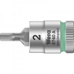 Wera 8740 A 05003330001 Allen Bit 2mm 1/4 (6.3 mm)