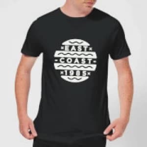 East Coast 1985 Mens T-Shirt - Black