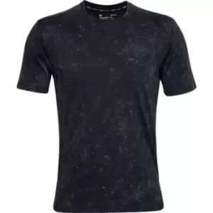Under Armour Run Anywhere T Shirt Mens - Black
