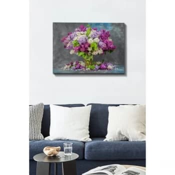 Kanvas Tablo (50 x 70) - 207 Multicolor Decorative Canvas Painting