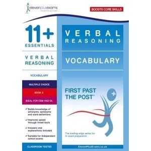 11+ Essentials Verbal Reasoning: Vocabulary Book 3 Paperback / softback 2017